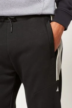 Schwarz/Grau - Next Active Jogginghose Mit Blockfarben 9 Schwarz/Grau - Next Active Jogginghose Mit Blockfarben -Next Geschäft M94 884s3