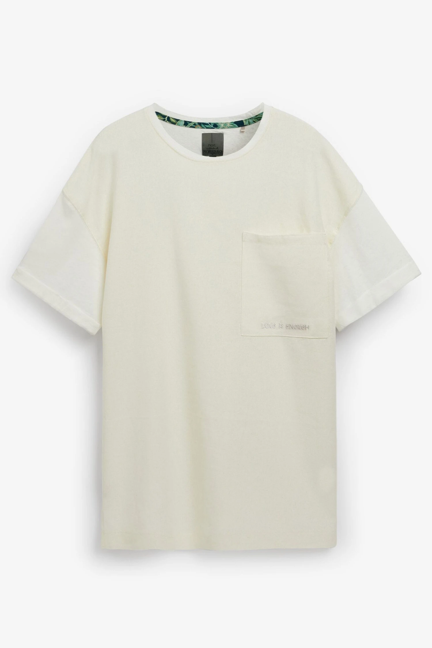 Grünes Blumenmuster - Morris & Co. At Next Pyjama-Set Mit T-Shirt Und Leggings 7 Grünes Blumenmuster - Morris & Co. At Next Pyjama-Set Mit T-Shirt Und Leggings – Bild 7