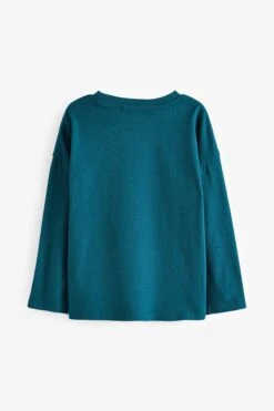 Next Langärmeliges Shirt Mit Paillettenbesatz (3-16yrs) -Next Geschäft T23999s6