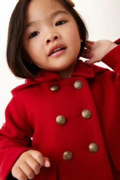 Next Mantel Aus Wollmix Im Military-Stil (3 Monate Bis 10 Jahre) -Next Geschäft T46049s4