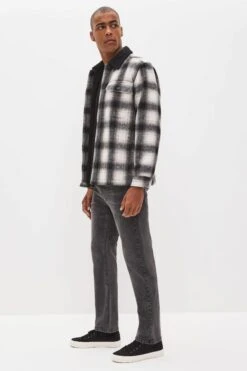 Grau - Next Motion Flex Stretch-Jeans In Straight Fit -Next Geschäft T61 596s4