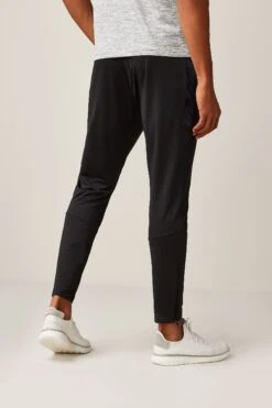 Schwarz/Camouflage-Einsatz - Next Active Sport Trainingshose -Next Geschäft T63362s3