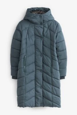 Next Wattierter Mantel Mit Kapuze Mit Recycelter Füllung -Next Geschäft T64383s5