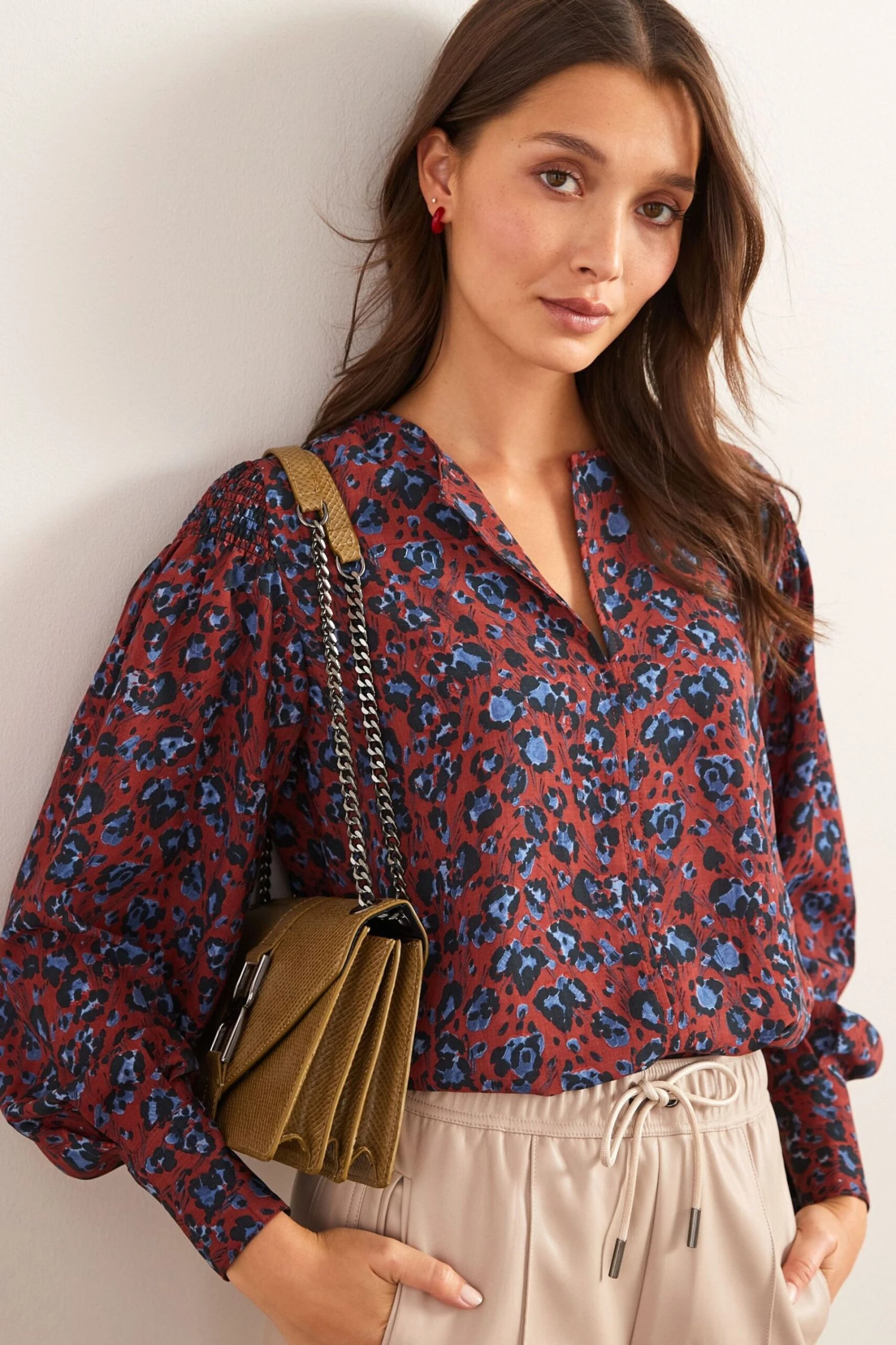 Next Langärmeliges Top Mit Breiten Bündchen 1 Next Langärmeliges Top Mit Breiten Bündchen