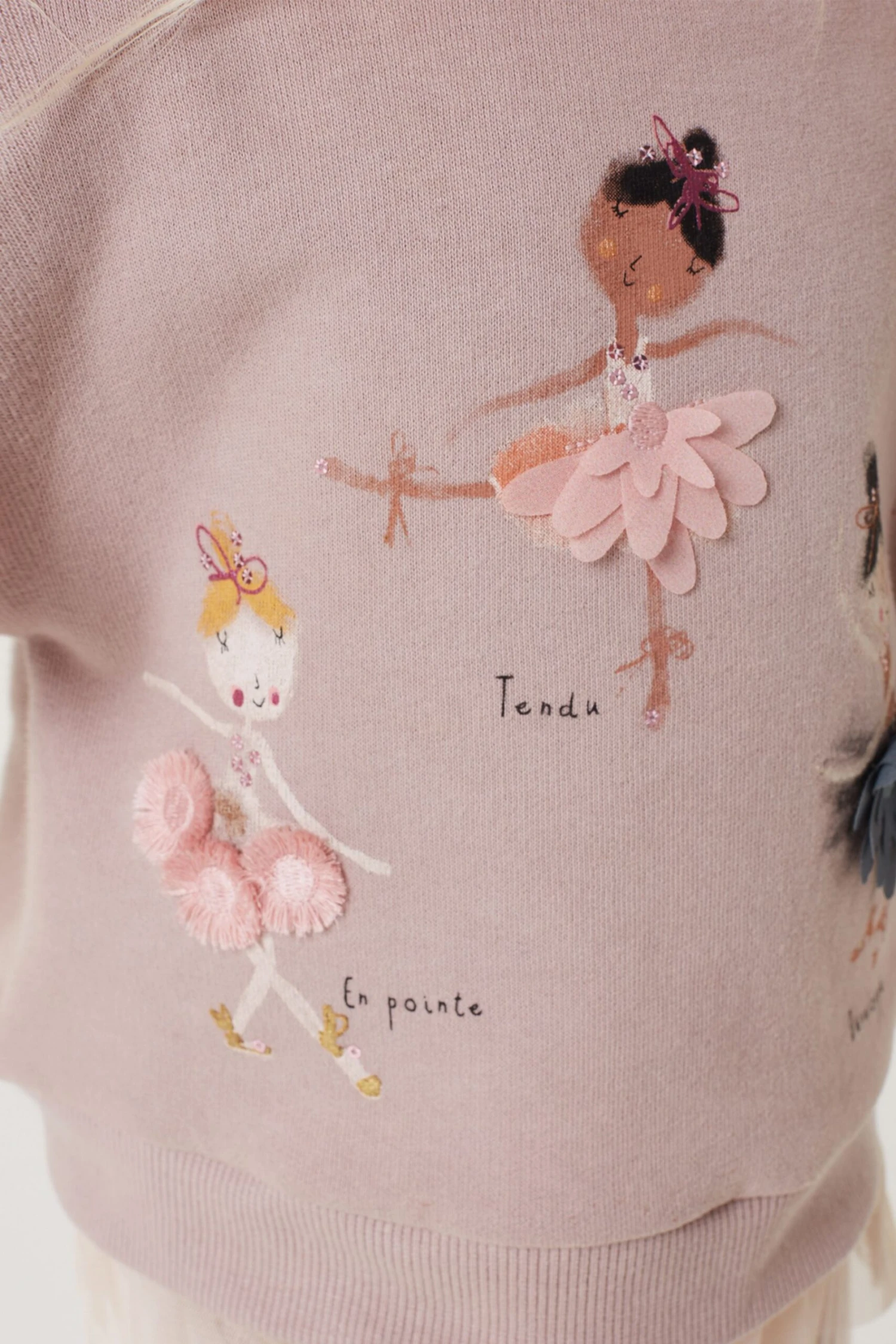 Pink - Next Sweatshirt Aus Netzstoff Mit Ballerinamotiv Und Leggings Im Set (3 Monate Bis 7 Jahre) 3 Pink - Next Sweatshirt Aus Netzstoff Mit Ballerinamotiv Und Leggings Im Set (3 Monate Bis 7 Jahre) – Bild 3