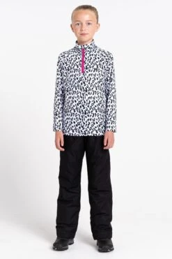 Schwarz Und Weiß - Dare 2b X Next Sensational Skioberteil Zwischenschicht Mit Stretch Für Mädchen -Next Geschäft T68928s3