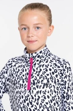 Schwarz Und Weiß - Dare 2b X Next Sensational Skioberteil Zwischenschicht Mit Stretch Für Mädchen -Next Geschäft T68928s4