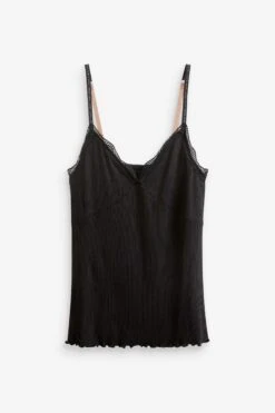 Schwarz Und Creme - Next Elements Leichte, Gerippte Thermo-Trägertops, 2er-Pack 19 Schwarz Und Creme - Next Elements Leichte, Gerippte Thermo-Trägertops, 2er-Pack -Next Geschäft T75558s2