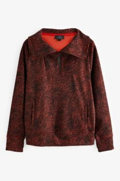 Next Elements Outdoor-Fleecepullover Mit Reißverschluss-Kragen -Next Geschäft T90979s5