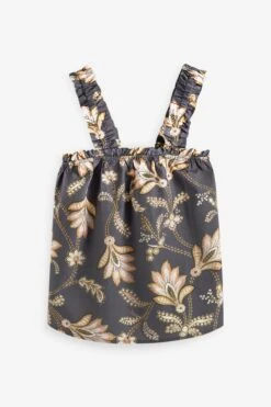 Anthrazitgrau - Next X Savannah Miller Pyjama Aus Baumwolle -Next Geschäft U02240s7