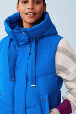 Next Lange, Wattierte Weste Mit Kapuze -Next Geschäft U13703s4