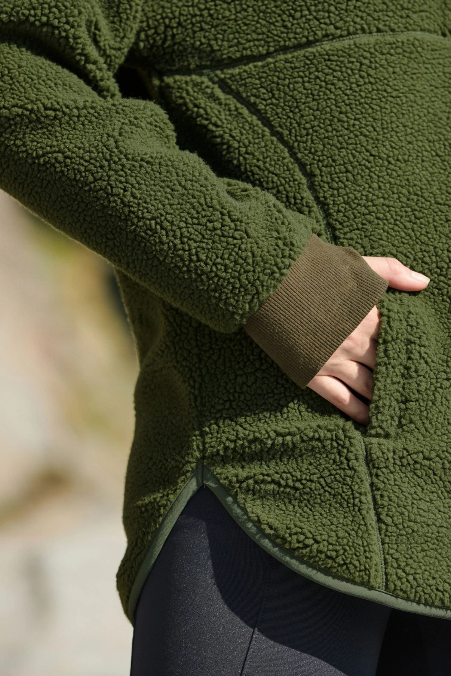 Next Element Outdoor-Hoodie Aus Borg-Fleece 4 Next Element Outdoor-Hoodie Aus Borg-Fleece – Bild 4