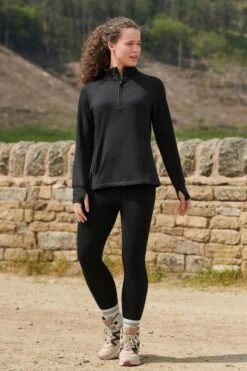 Schwarz - Next Elements Thermo-Leggings Mit Fleece-Futter -Next Geschäft U28756s3