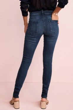 Reißverschlusstasche, Tintenblau - Next Lift, Slim And Shape Skinny-Jeans -Next Geschäft U36 663s3