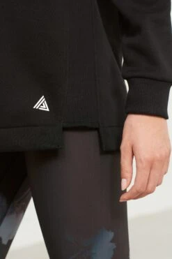 Next Active Sports Lang Geschnittenes Kapuzensweatshirt -Next Geschäft U53 346s4