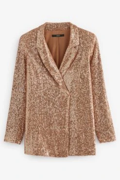 Next Jacke In Tailored Fit Mit Pailletten: Blazer -Next Geschäft U62236s6