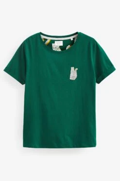 Grün/Lionel - Scion At Next Pyjama Aus Baumwolljersey -Next Geschäft U62301s8