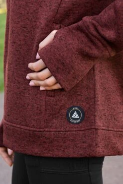 Next Active Sports Outdoor-Sweatshirt Mit RV-Kragen In Strickoptik -Next Geschäft U75 124s4