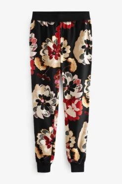 Schwarzes Florales Muster - Next Superweicher Kuscheliger Pyjam -Next Geschäft U81 930s6