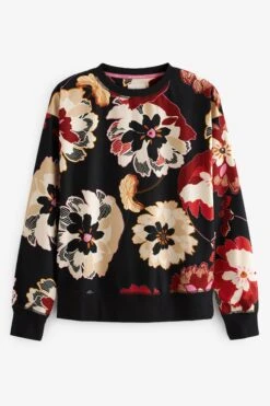 Schwarzes Florales Muster - Next Superweicher Kuscheliger Pyjam -Next Geschäft U81 930s7