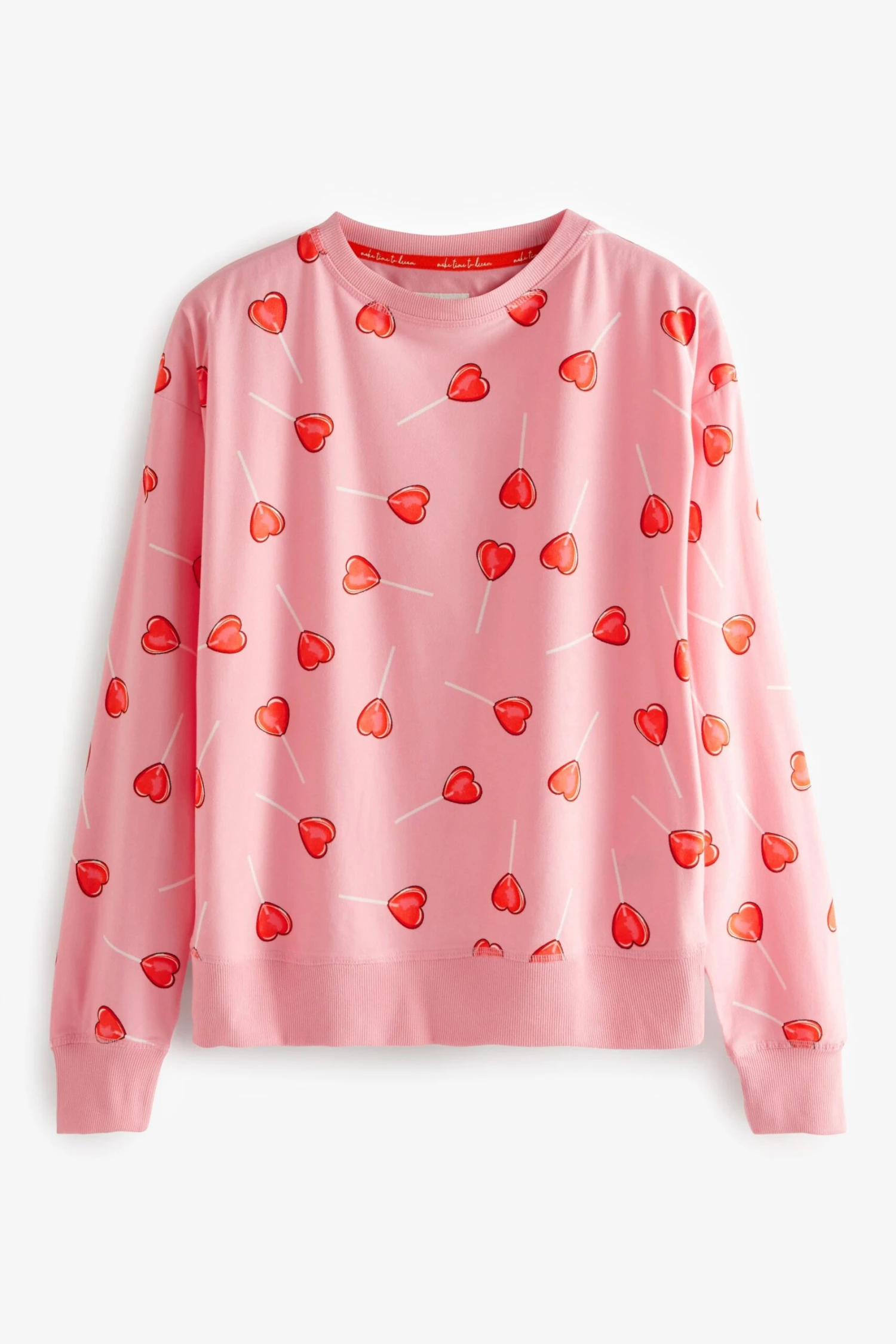 Pink Mit Herz-Lolli - Next Superweicher Kuscheliger Pyjam 7 Pink Mit Herz-Lolli - Next Superweicher Kuscheliger Pyjam – Bild 7