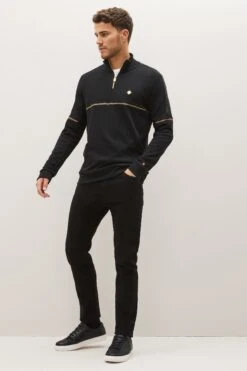 Next Langärmeliges Top Mit RV-Kragen -Next Geschäft U86067s3