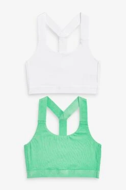 Next Active Sports Crop-Tops Mit Leichtem Halt, 2er-Pack
