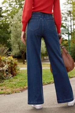 Next Weite Jeans Weiche Stretch-Jeans Mit Weitem Bein (1-tlg) -Next Geschäft a2a955b9 723f 5ac4 a68c fca645525d3f