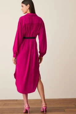 Next Blusenkleid Hemdkleid Aus Satin (1-tlg) -Next Geschäft ba80d1aa 63d1 5adc b50d 8048d1003ac6