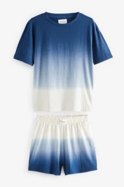Next Pyjama Baumwolljersey-Pyjama Mit Shorts, Set (2 Tlg)