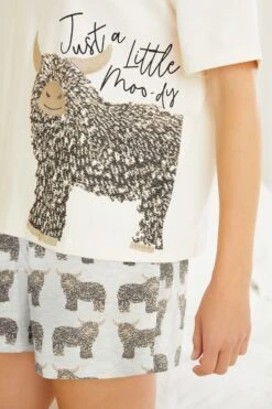 Next Pyjama Hamish The Highland Cow Kurzes Pyjama-Set (2 Tlg) -Next Geschäft c1782c74 e2de 5f4d 9eca cf212ea4db6f