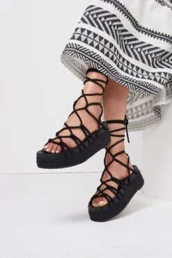 Next Forever Comfort® Espadrille-Flatform-Sandalen Keilsandalette (1-tlg) -Next Geschäft c1976860 bead 589f 9986 fd3cf1b22553