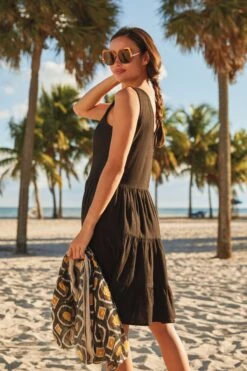 Next Sommerkleid »Durchgeknöpftes Kleid Aus Leinenmischgewebe« (1-tlg) -Next Geschäft c465c92d f619 5b06 99a3 58ee4e3e1b10