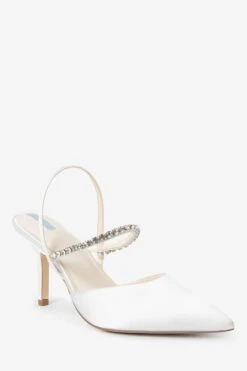 Next Forever Comfort® Brautschuhe Aus Satin Slingpumps (1-tlg)