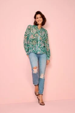 Next Langarmbluse Oberteil Mit Knopfleiste Und Besatz (1-tlg) -Next Geschäft dfdebd91 46a1 5999 875f e344b8e0cb5a