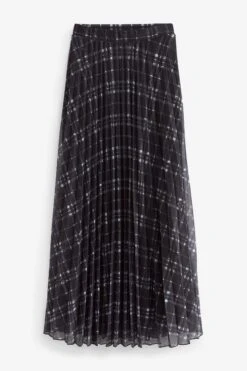 Next Maxirock Plissierter Maxirock Aus Mesh (1-tlg)