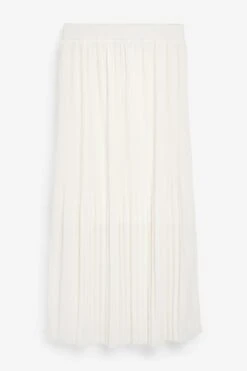 Next Plisseerock Midirock Mit Falten (1-tlg)